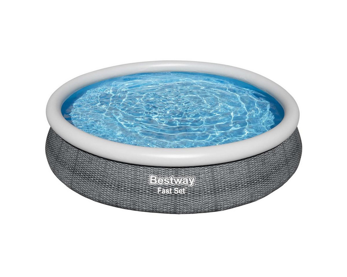 Thumbnail - Bestway Quick-Up Pool Fast Set™ Aufstellpool, Größe: Ø 366 x 76 cm, 5.377 Liter, Komplett-Set mit Filterpumpe
