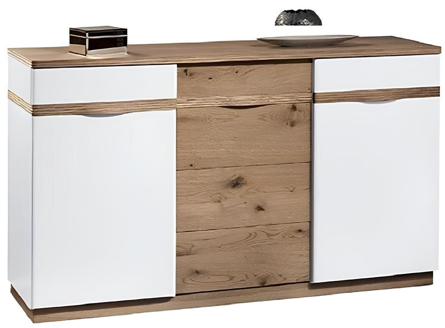 Sideboard Elegantes Sideboard mit geräumigen Fächern in Holzoptik