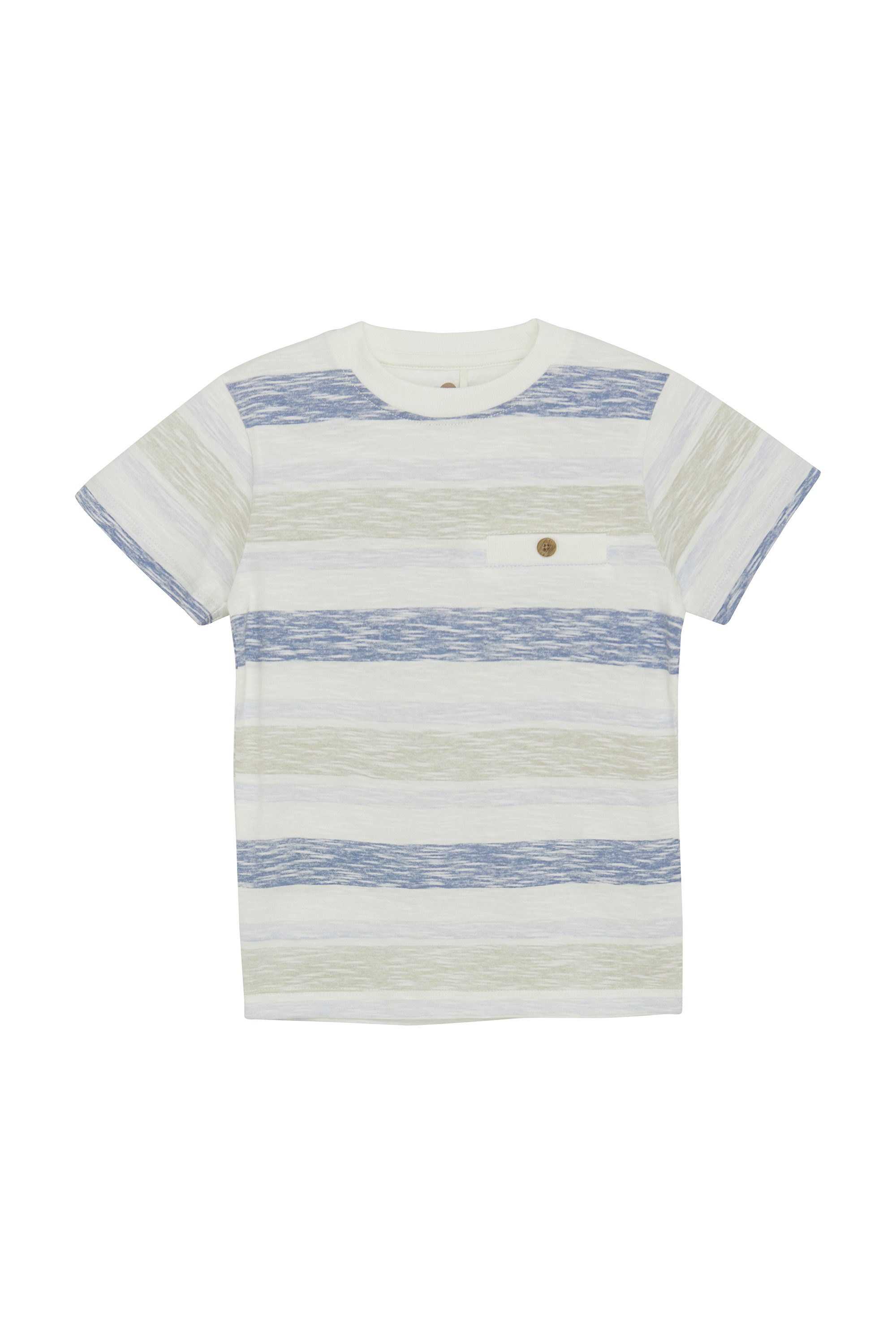 EN FANT Rundhalsshirt ENT-shirt SS Stripe Modernes T-Shirt mit Streifen