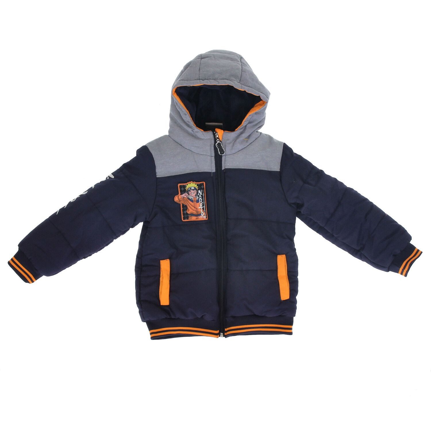 Naruto Winterjacke Kinder Winterjacke aus kuscheligem Polyester Für kalte Wintertage