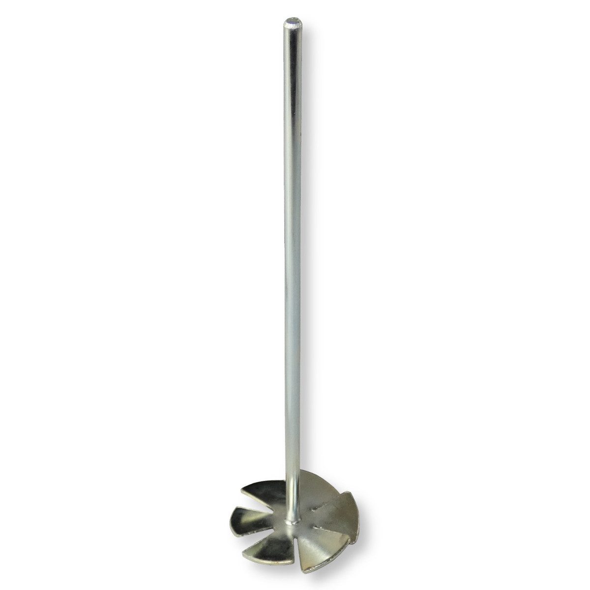 DEWEPRO Rührstab Farbrührer mit Sternkopf einfach, verzinkt, Farbmischer ø=75x300mm, Ø 7,5 mm, L: 30 cm
