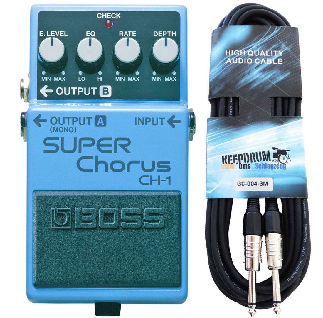 Boss by Roland E-Gitarre Boss CH-1 Super Chorus mit Kabel