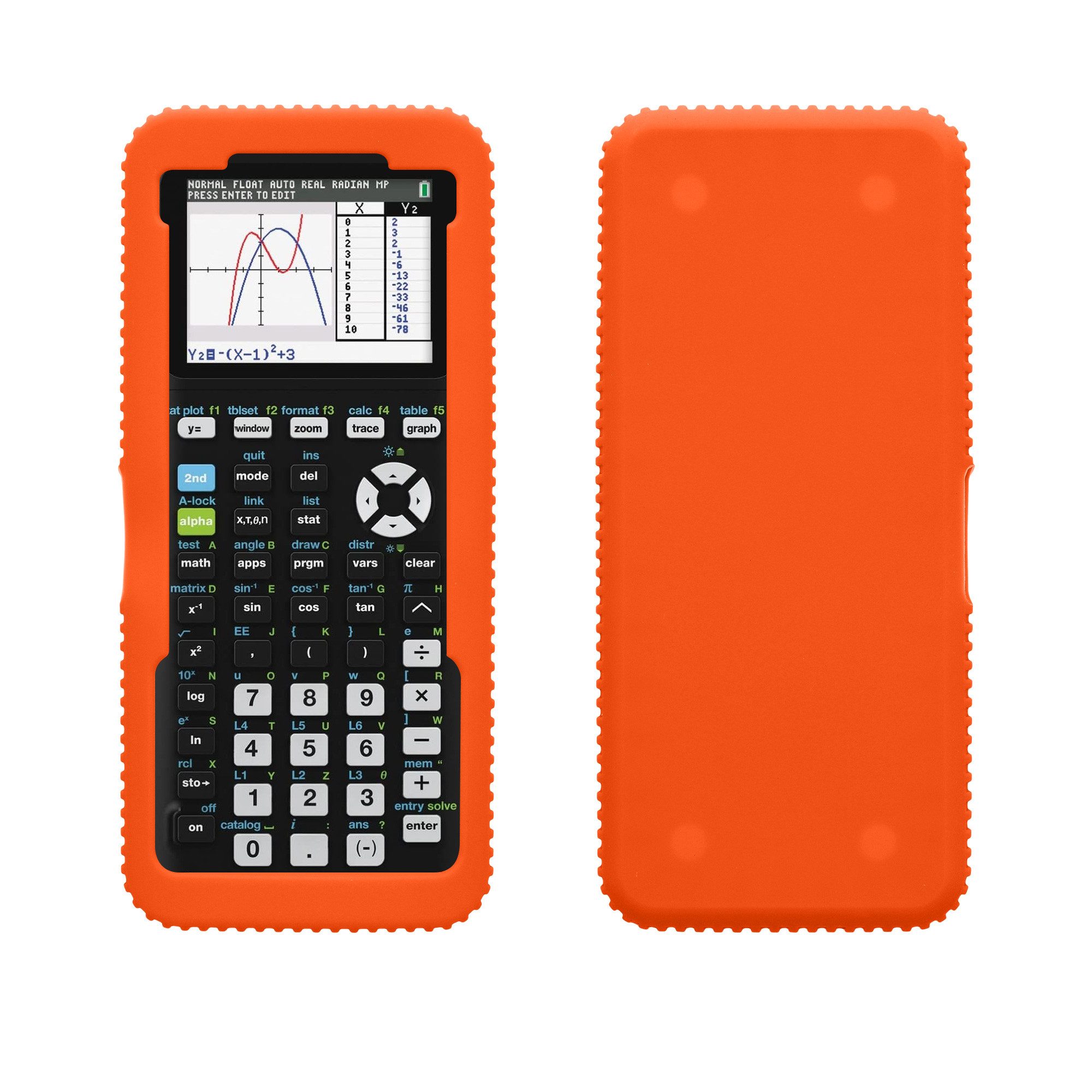 kwmobile Taschenrechner Hülle Grafikrechner für Texas Instruments TI-84 Plus CE, Silikon Schutzhülle für Grafik Taschenrechner - Calculator Cover