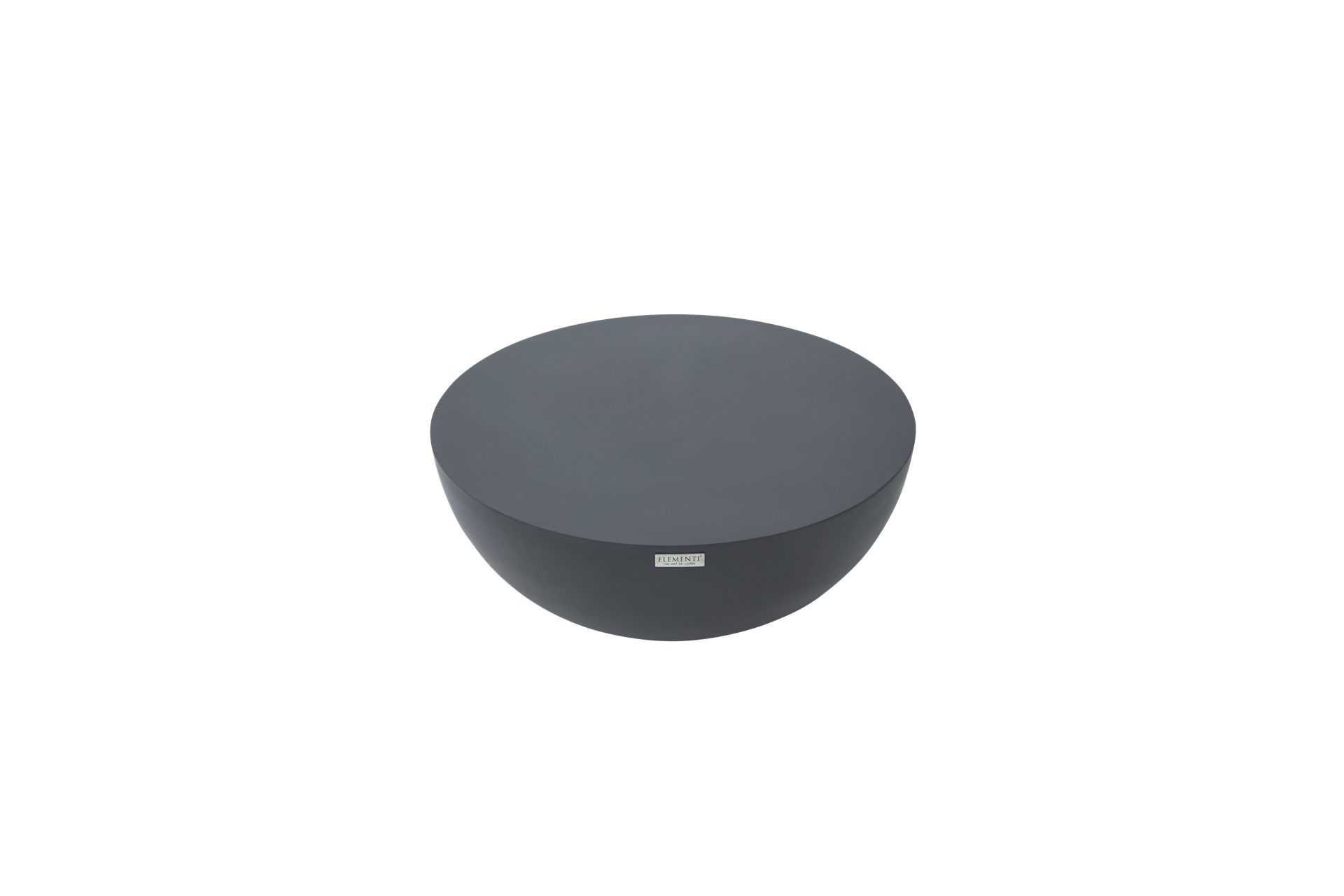 ELEMENTI Couchtisch CHRONOS aus Beton, modern, Wohnzimmer Tisch (Chronos, 1-St., Couchtisch aus Beton), Schieferschwarz,Beton