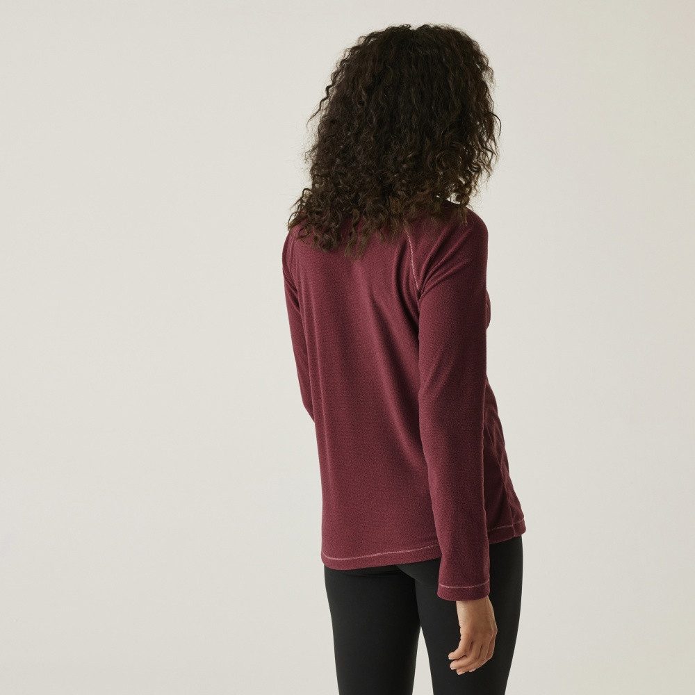 Regatta Langarmshirt Regatta Montes leichtes Fleece mit halblangem Reißverschluss für Damen