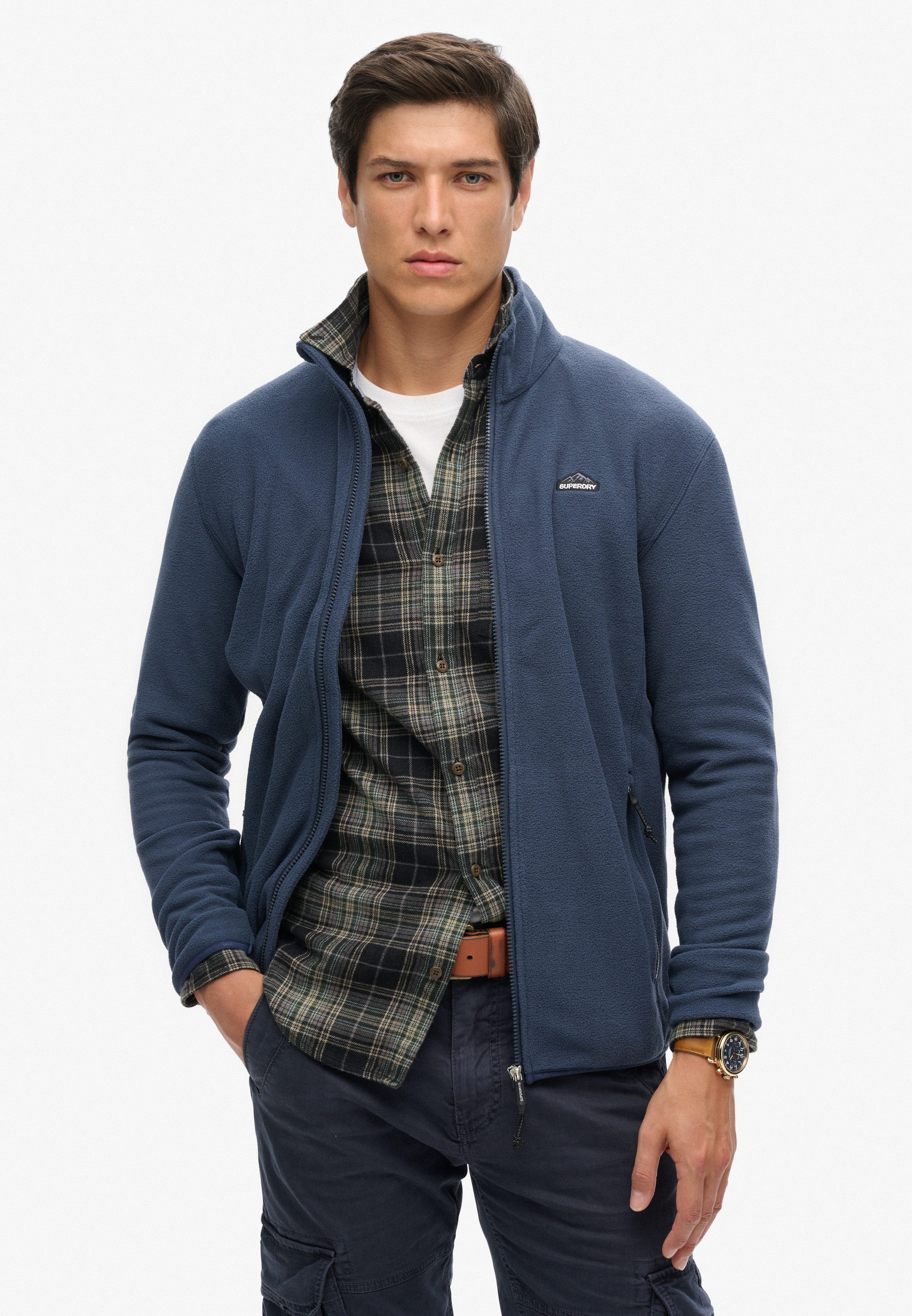Superdry Sweatshirt POLAR FLEECE FULL ZIP günstig online kaufen
