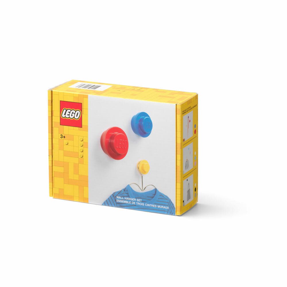 NHG Garderobenhaken LEGO 3-tlg. GBR
