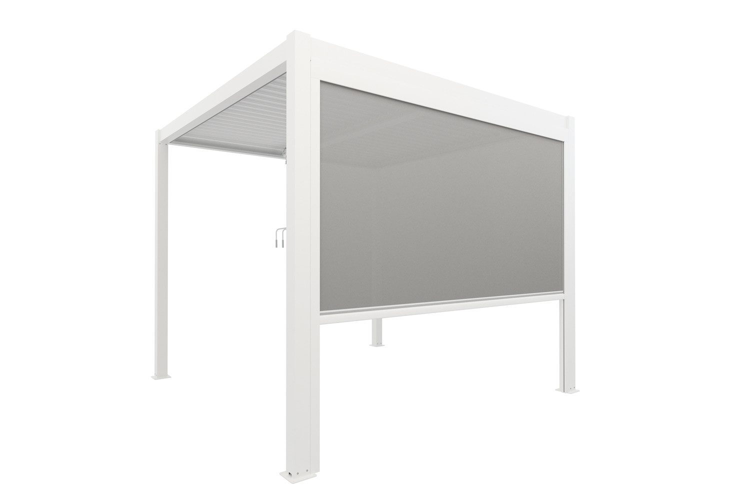 empasa Pergola, Vorhang / Sonnenschutzrollo für Pergola "ZEUS" manuell