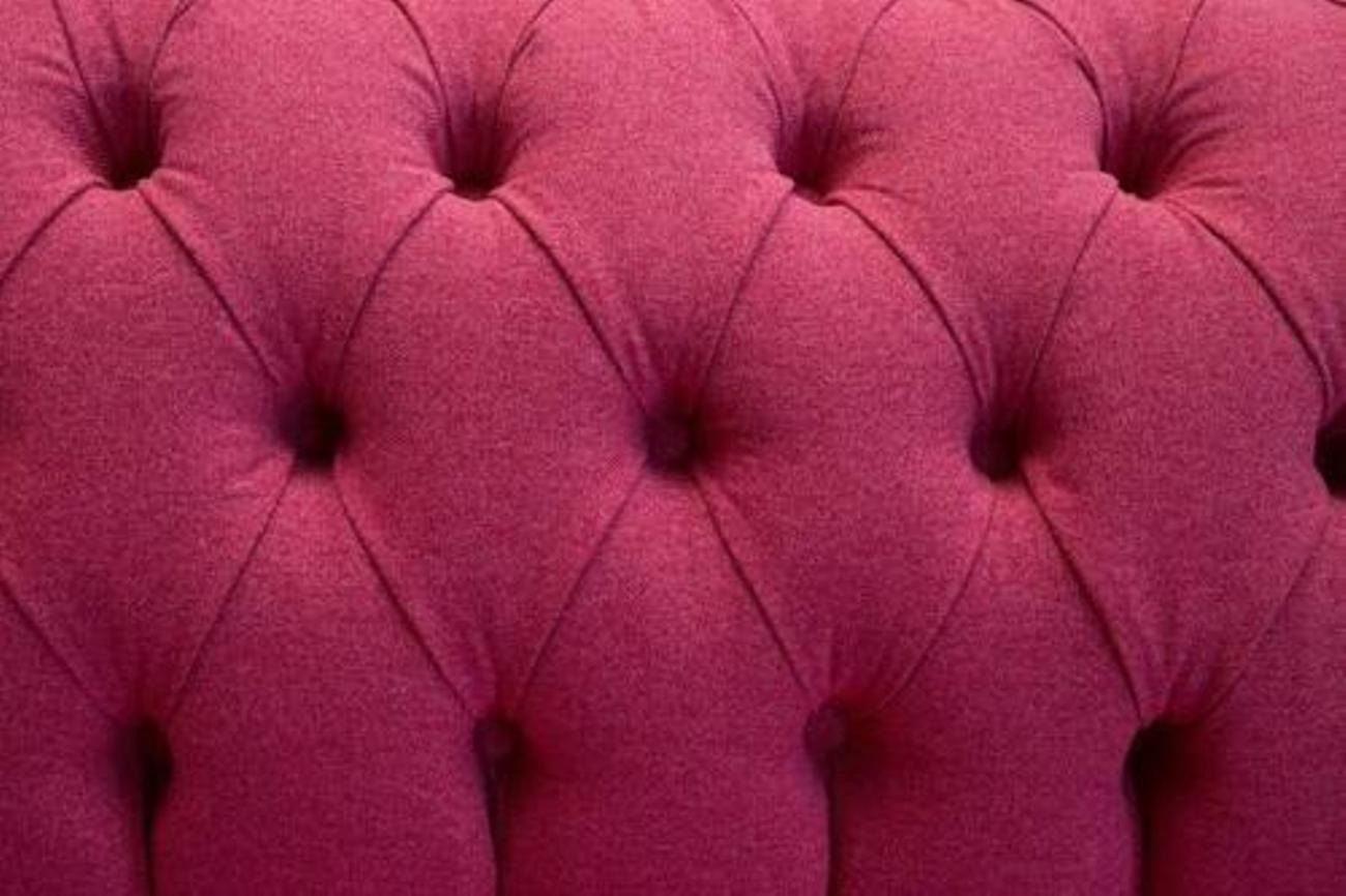 JVmoebel 3-Sitzer Pinke Sitzer Designer Europe Polster Made Couchen Couch Sofa XXL in Textil, 3 Sofas