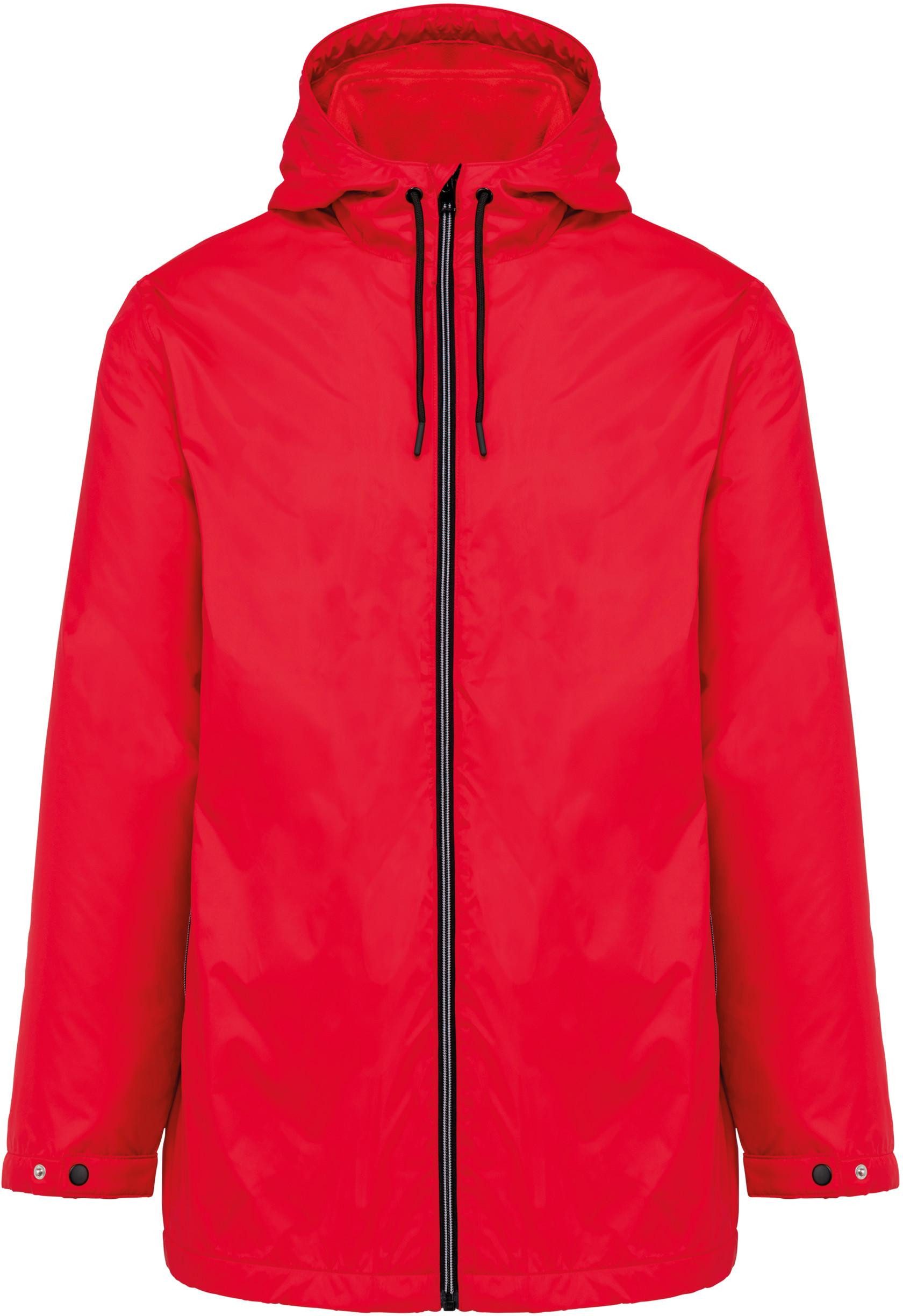 Kariban Outdoorjacke Gefütterte Unisex-Kapuzenjacke aus Mikrofleece günstig online kaufen