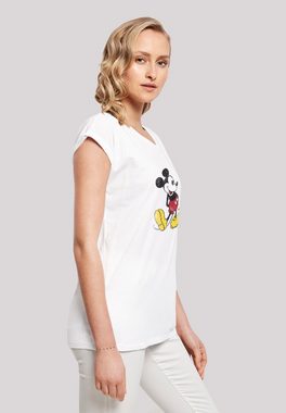 F4NT4STIC T-Shirt Disney Micky Maus Classic Damen,Premium Merch,Regular-Fit,Kurze Ärmel,Bedruckt