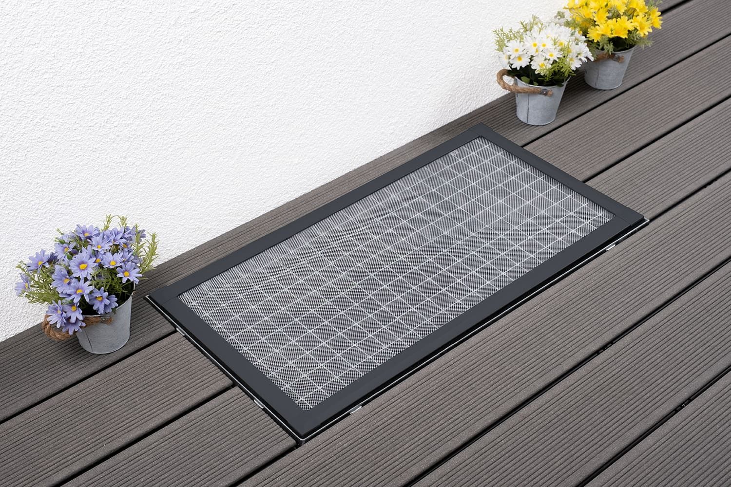 empasa Lichtschachtabdeckung "EXPERT", Lichtschachtabdeckung Kellerschachtabdeckung individuell kürzbar