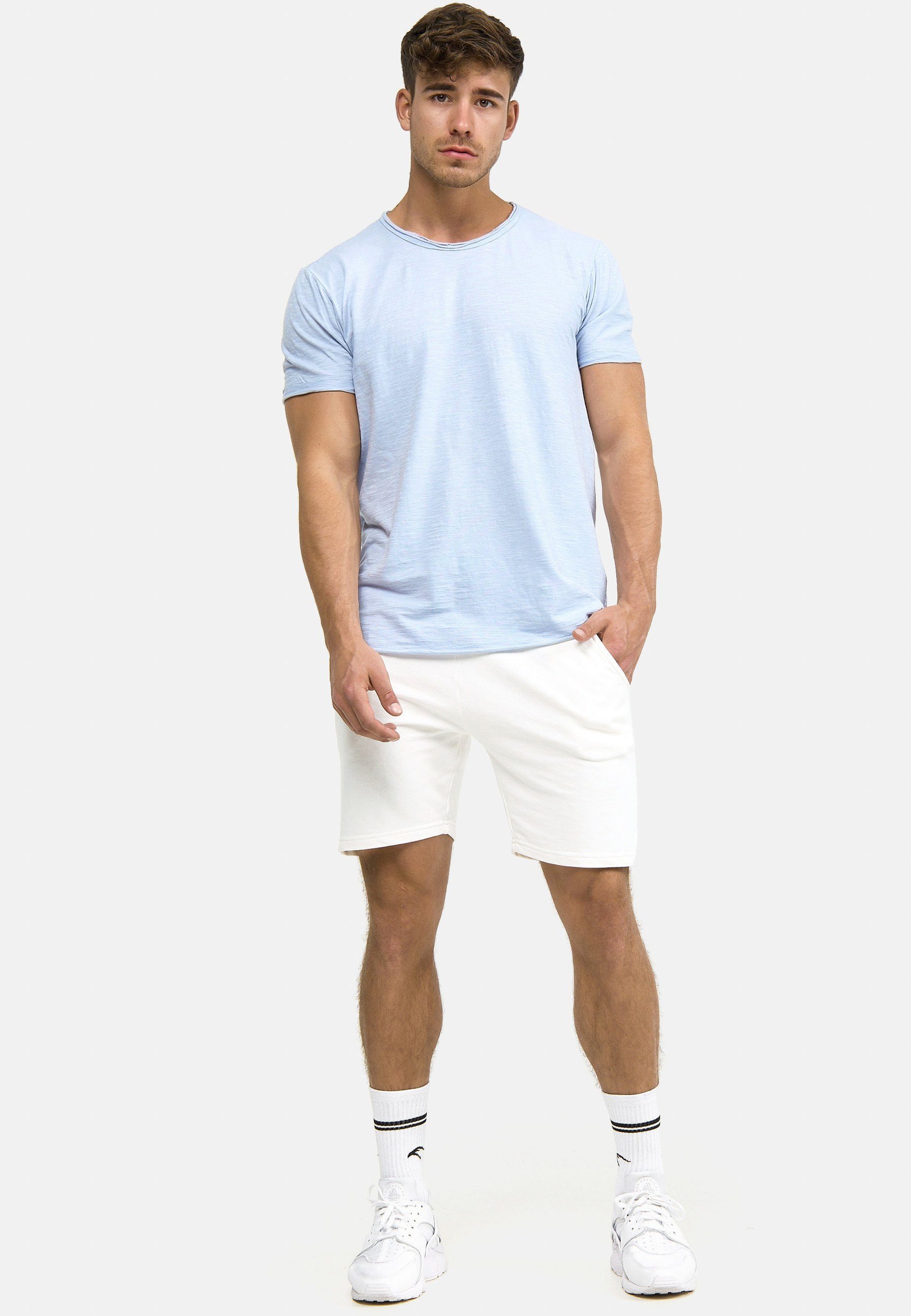 Indicode T-Shirt Herren Willbur Tee Shirt Tee Herrenshirt mit Rundhalsaussc günstig online kaufen