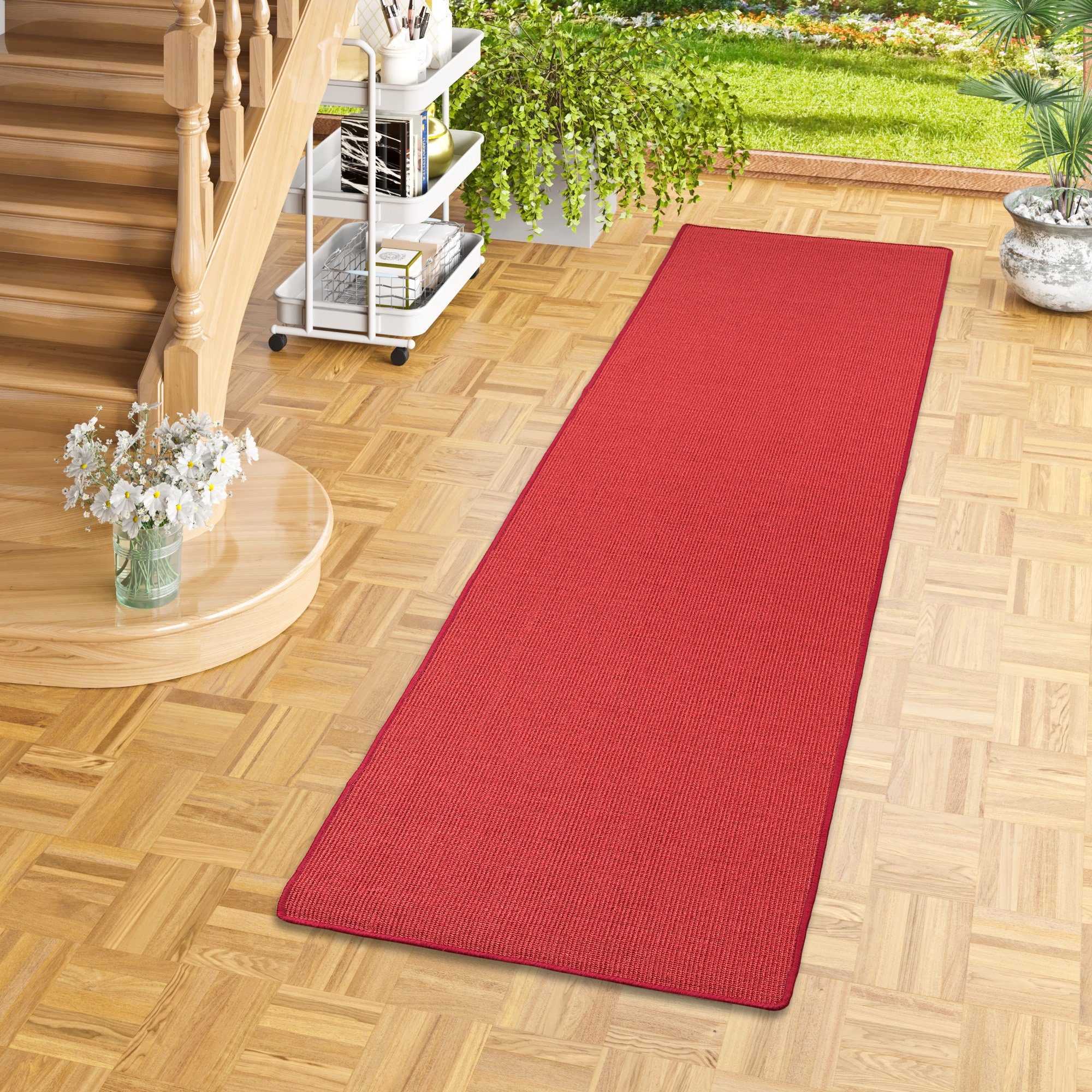 Snapstyle Sisalteppich Sisal Natur Läufer Teppich, günstig online kaufen