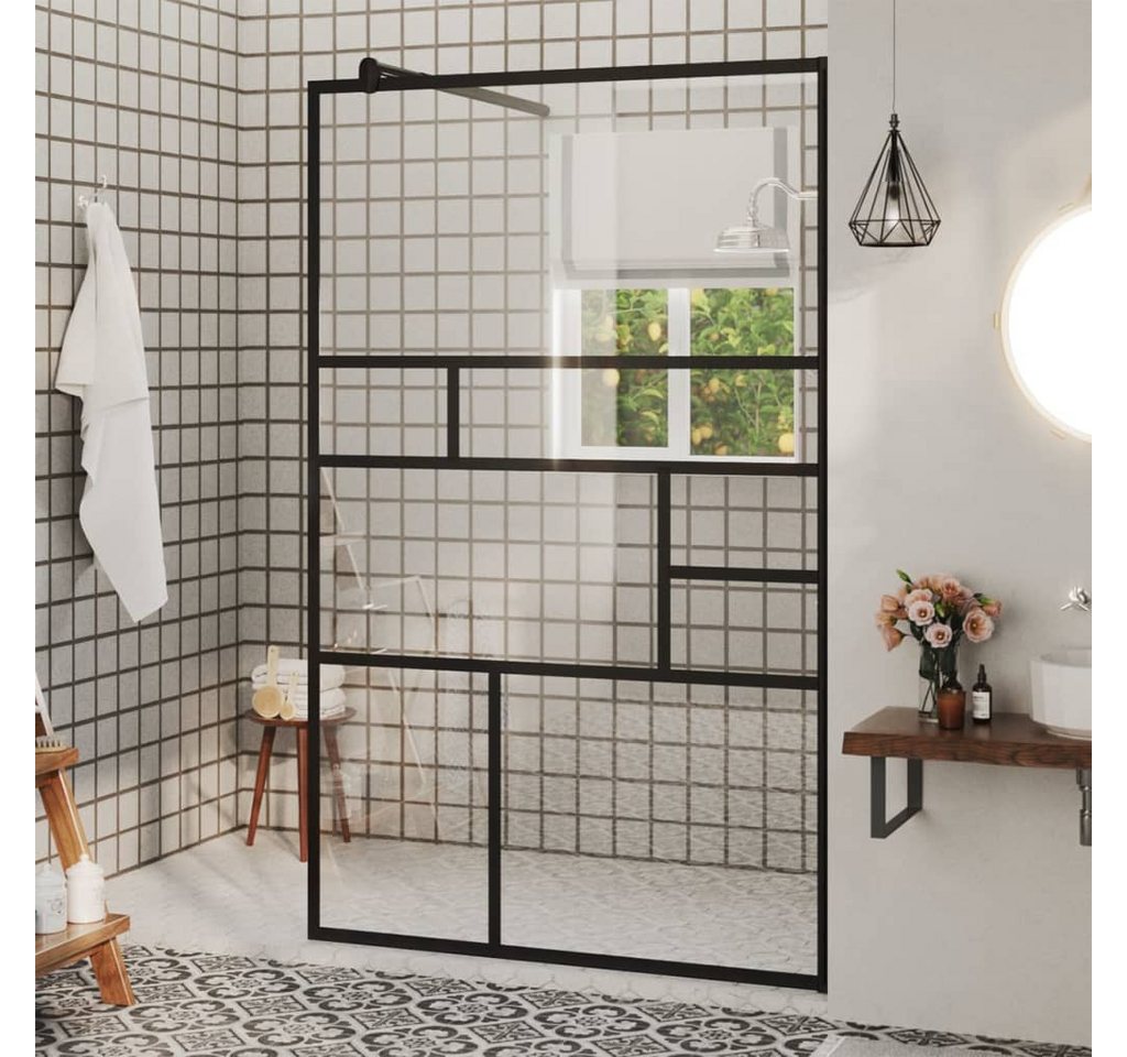Thumbnail - vidaXL Duschwand, Duschabtrennung für Begehbare Dusche mit Klarem ESG Glas 100x195 cm