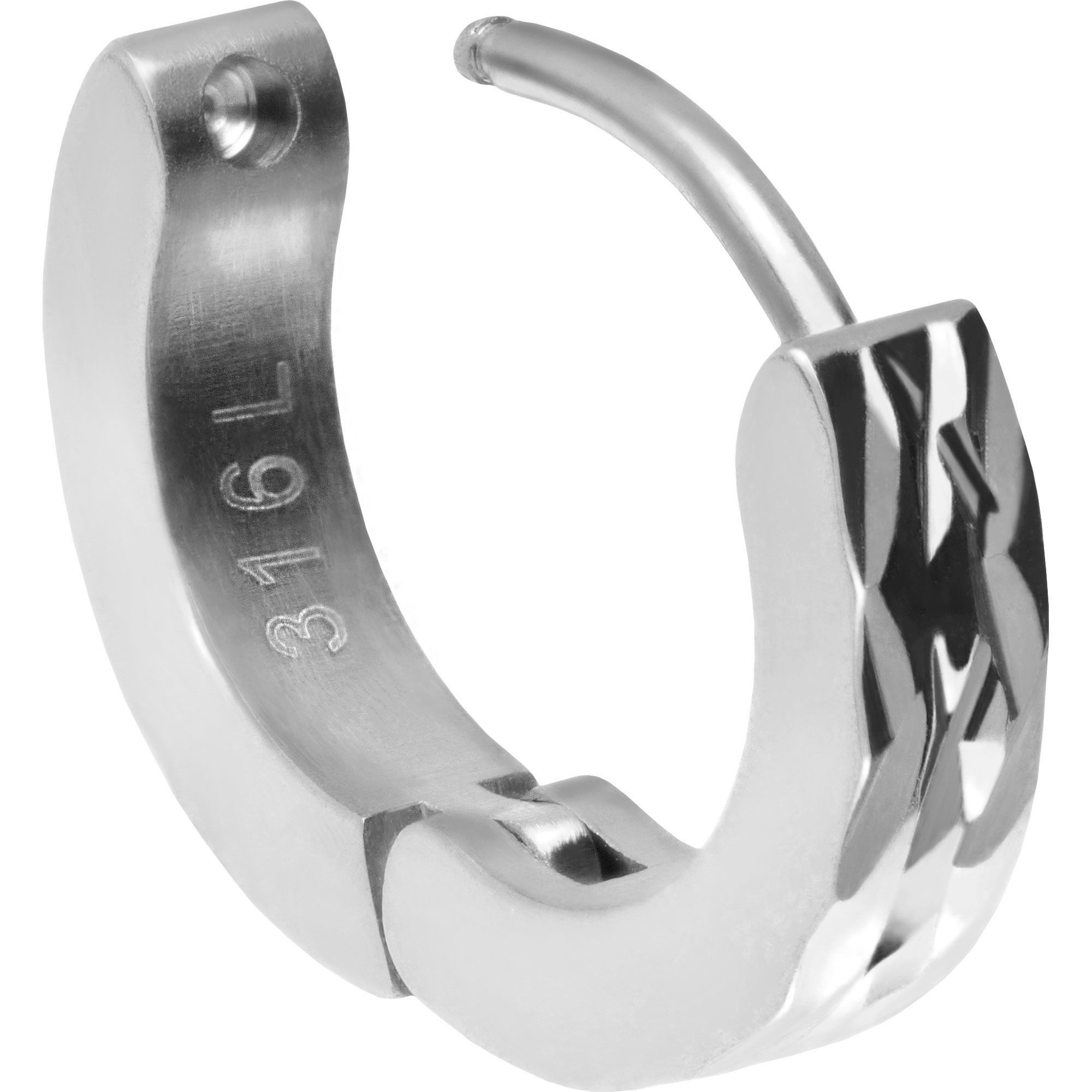 FILANGO Paar Creolen Chirurgenstahl Creolen DESIGN (Creolen, 1-tlg)