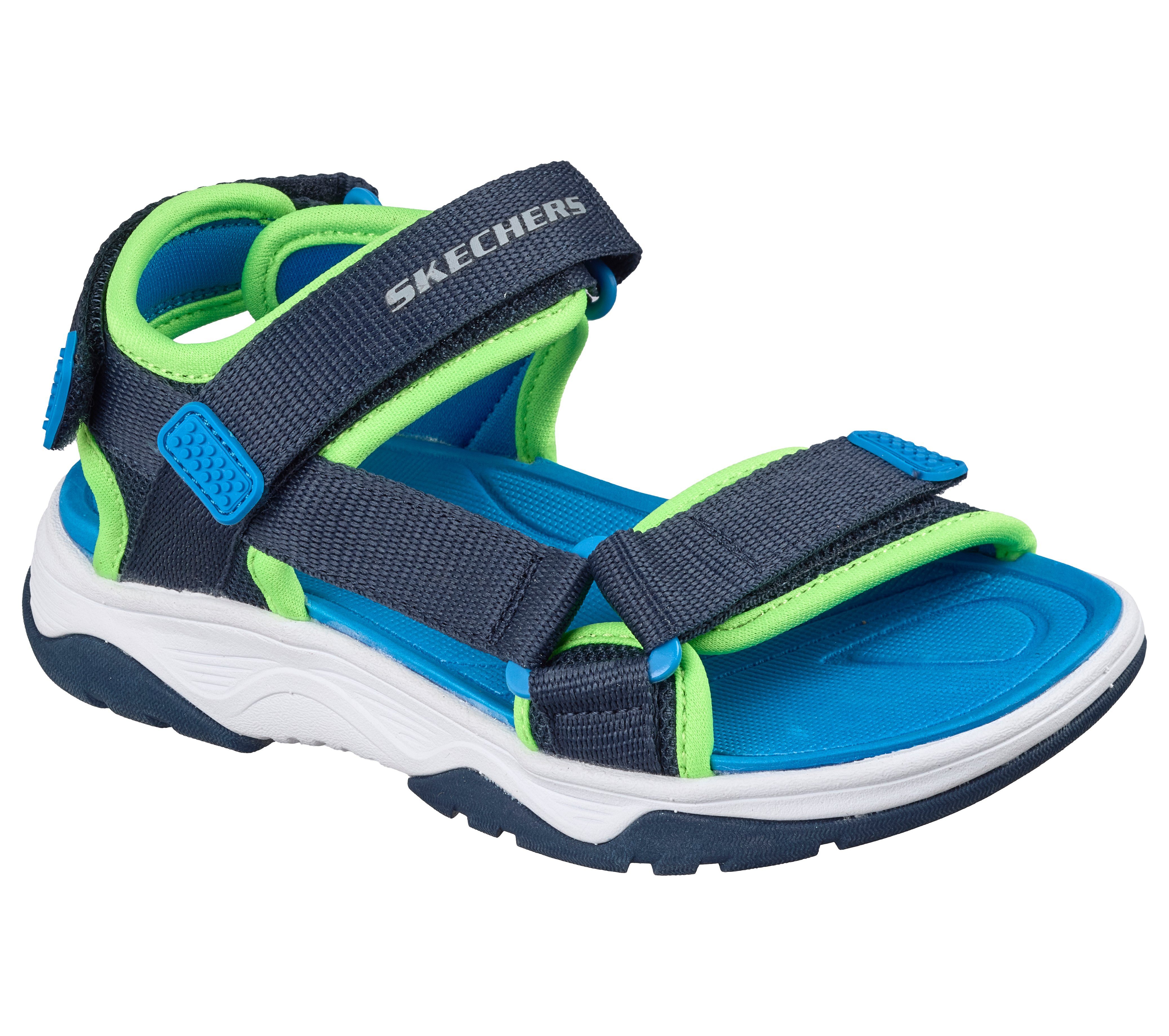 Skechers TREAD SEEKER Sandale Sommerschuh mit Klettverschluss, Größenschablone zum Download