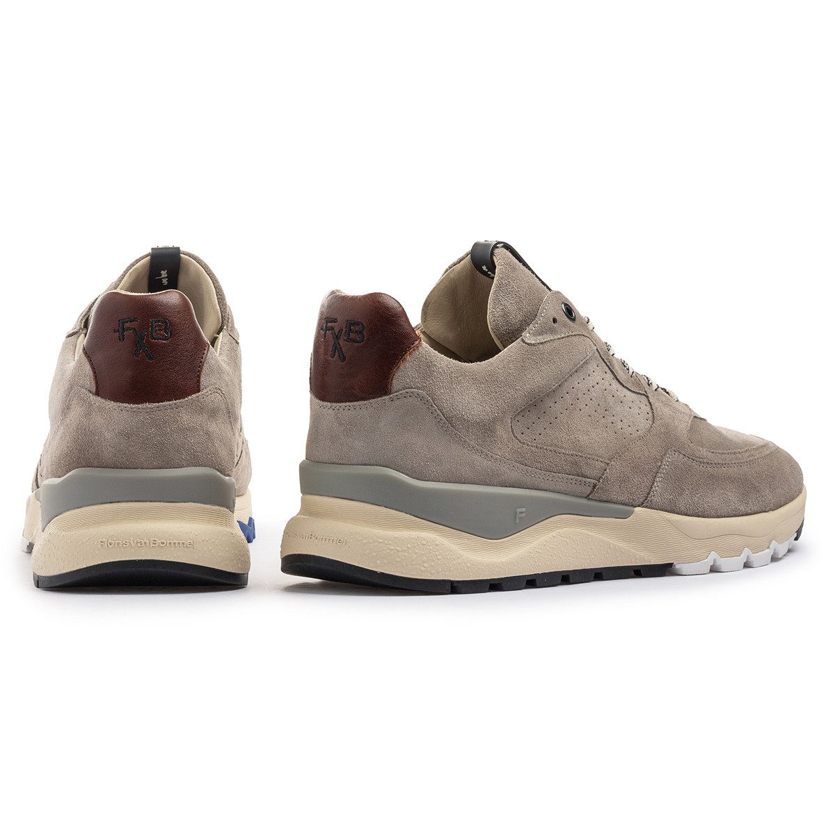 Floris van Bommel Floris van Bommel De Treener, Sneaker, Grau, hell, Herren Sneaker