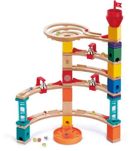 Hape Kugelbahn-Bausatz Aus der Burg entkommen, (102-tlg)