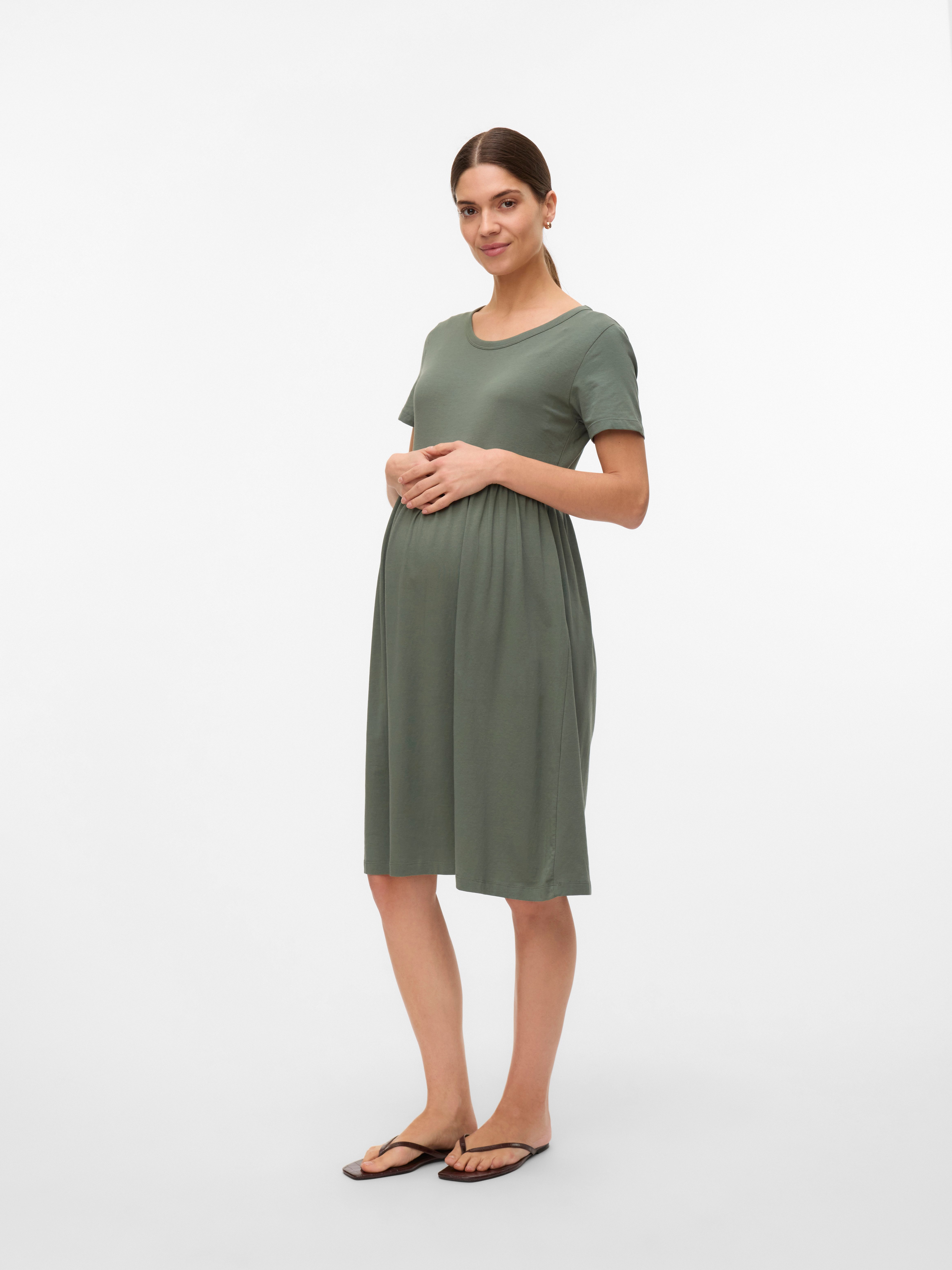 Mamalicious Jerseykleid MLMIA SS JRS ABK SKATER DRESS NOOS Sommerkleid günstig online kaufen