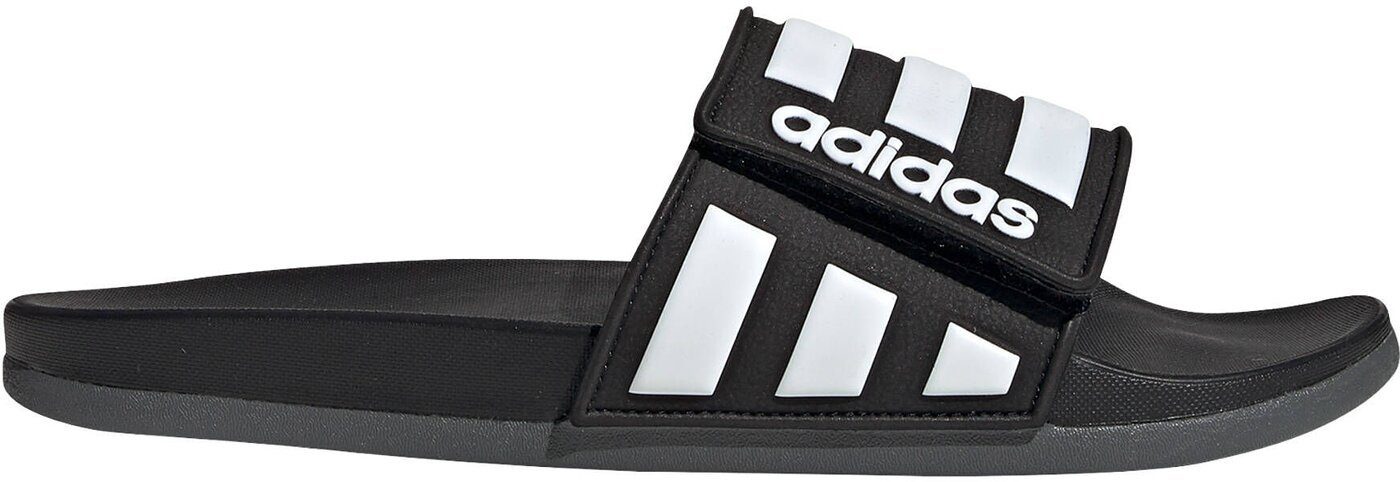 adidas Sportswear »ADILETTE COMFORT ADJ CBLACK/FTWWHT/GRESIX« Badeschuh