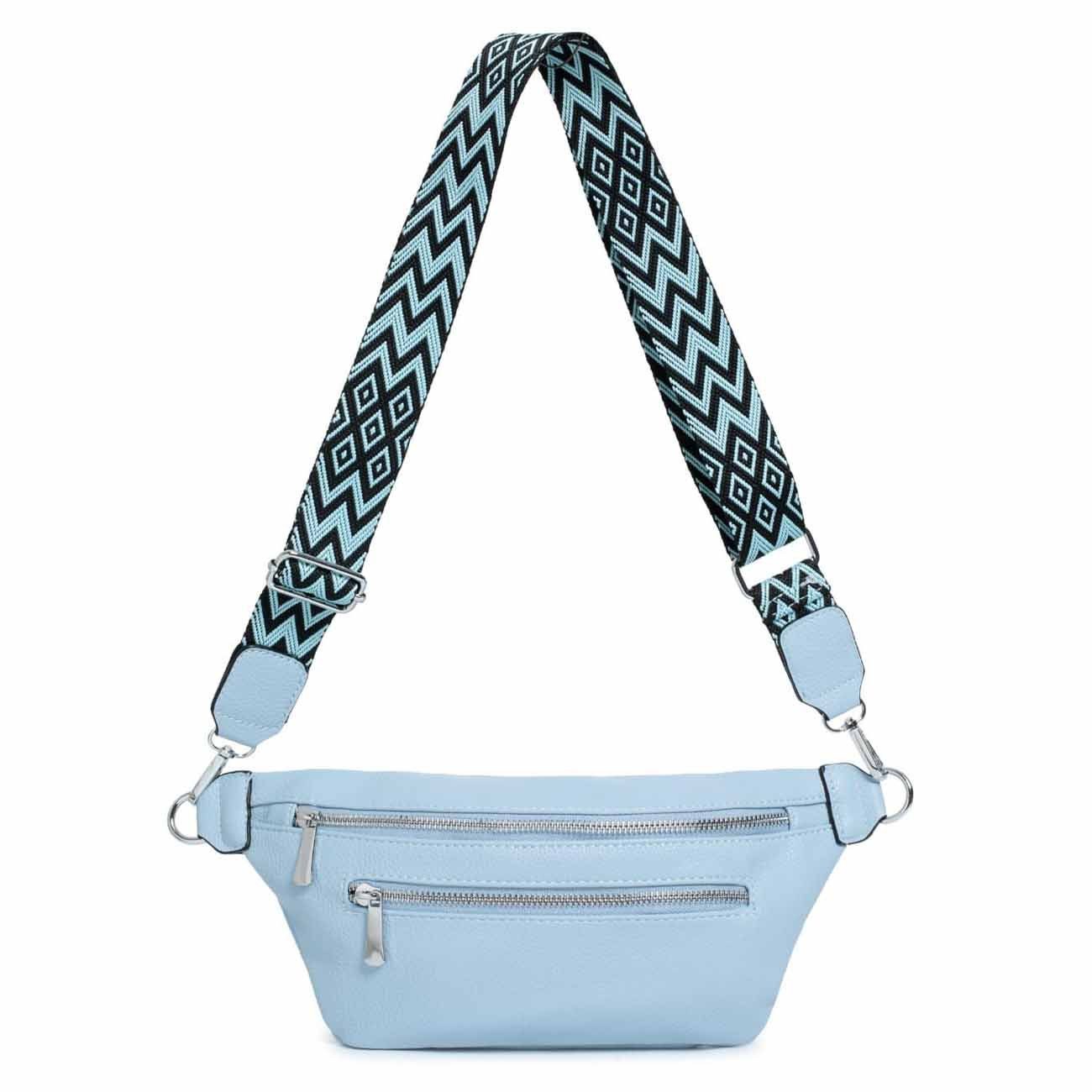 Bauchtasche Damen Brusttasche Bodybag Crossover Umhängetasche Gürteltasche Bag