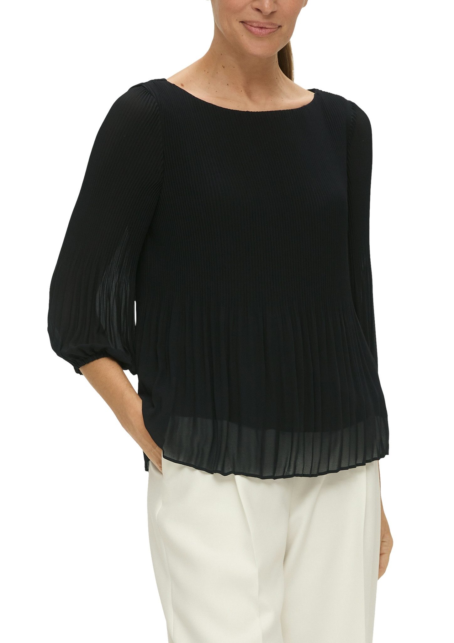 s.Oliver Langarmbluse Bluse günstig online kaufen