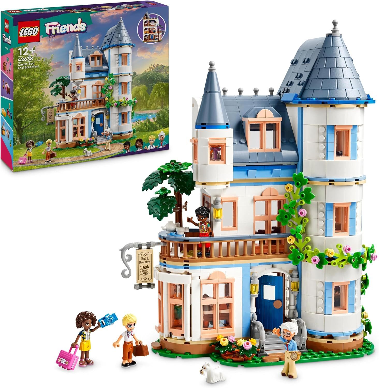 LEGO® Friends - Burg mit Ferienunterkunft (42638) Konstruktions-Spielset, ( günstig online kaufen