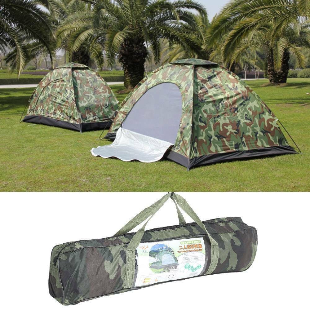 Wurfzelt Wurfzelte Camping Kuppelzelt Wasserdichtes Camouflage Wanderzelt
