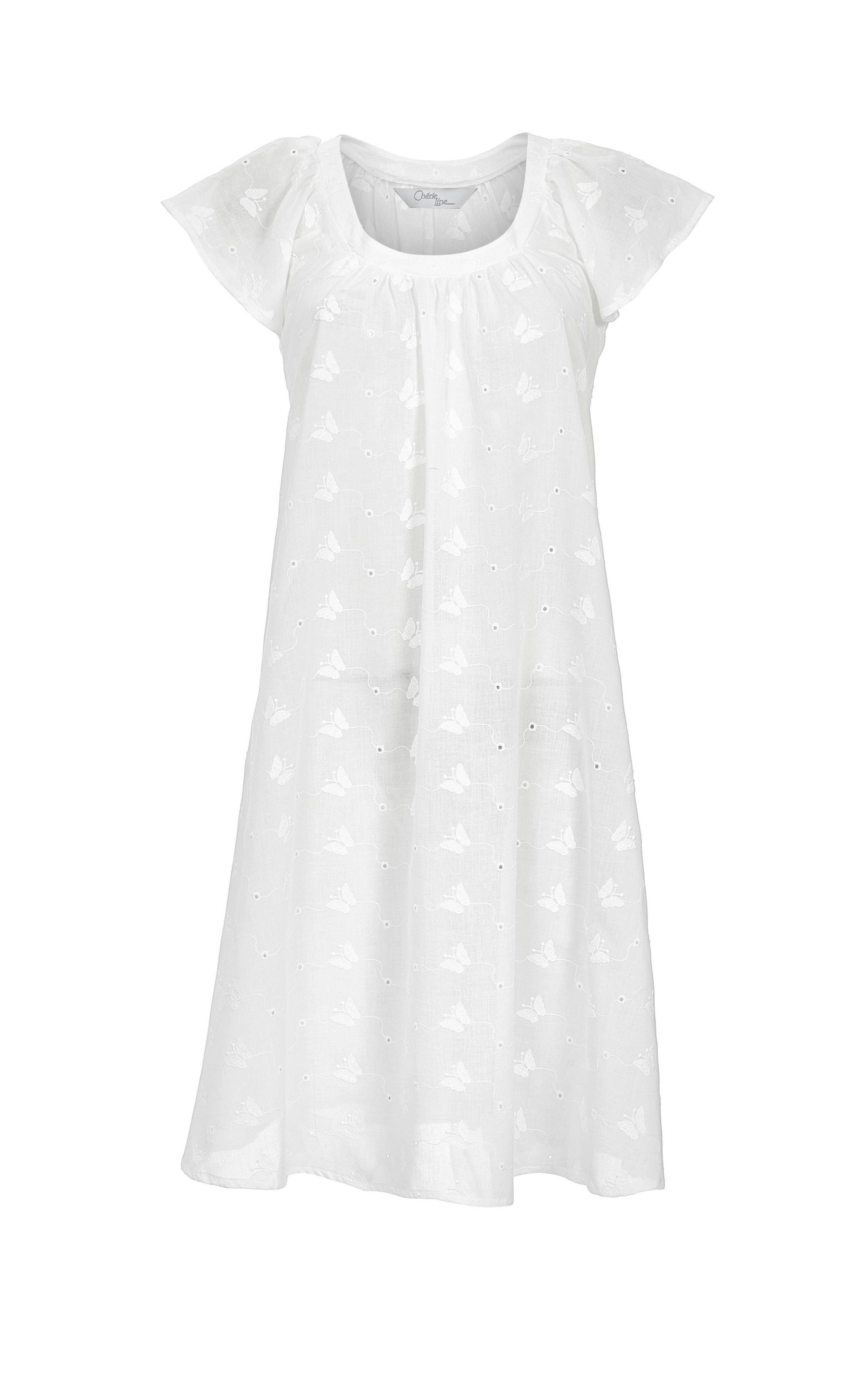 Ringella Nachthemd Ringella Damen Nachthemd Cotton Voile Weiß (1-tlg) lufti günstig online kaufen