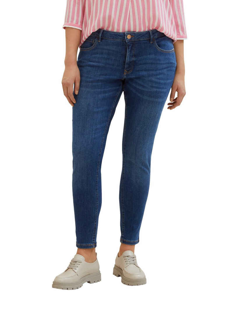 TOM TAILOR PLUS Skinny-fit-Jeans in figurbetonter 5-Pocket-Form