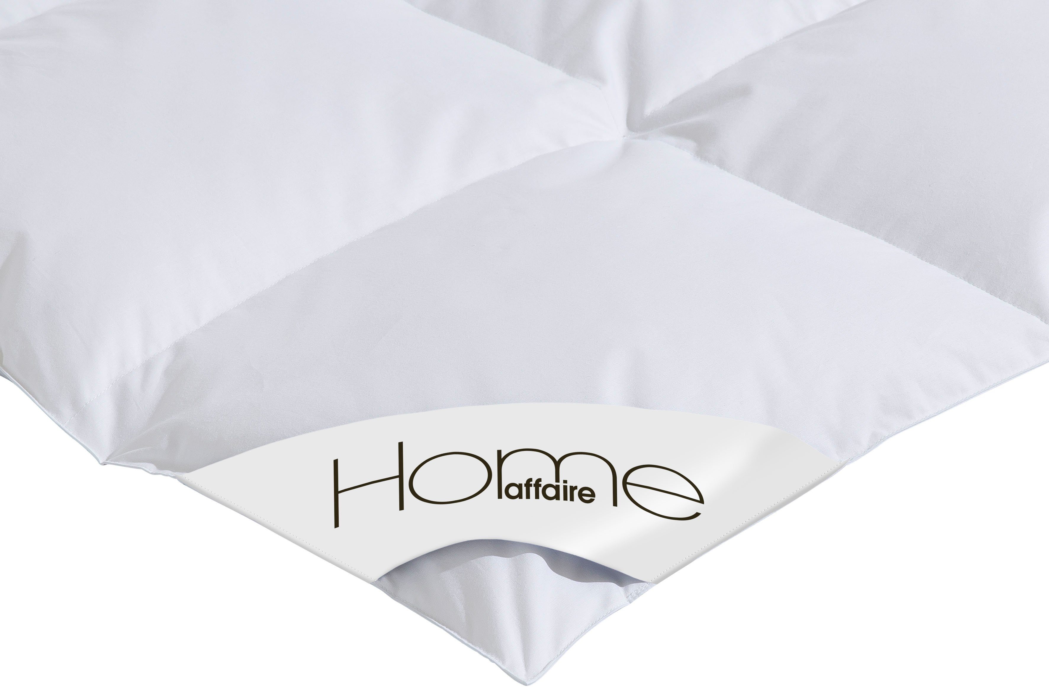 OTTO home Daunenbettdecke + Kopfkissen Köniz, Bettdecke 135x200&155x220 cm günstig online kaufen