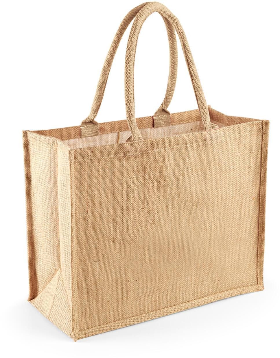 Westford Mill Umhängetasche Classic Jute Shopper 42 x 33 x 19 cm