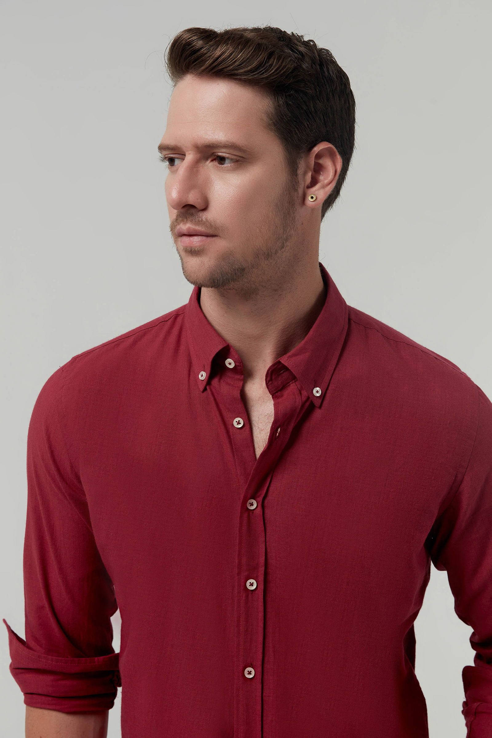 D'S DAMAT Langarmhemd Ds Damat Slim günstig online kaufen