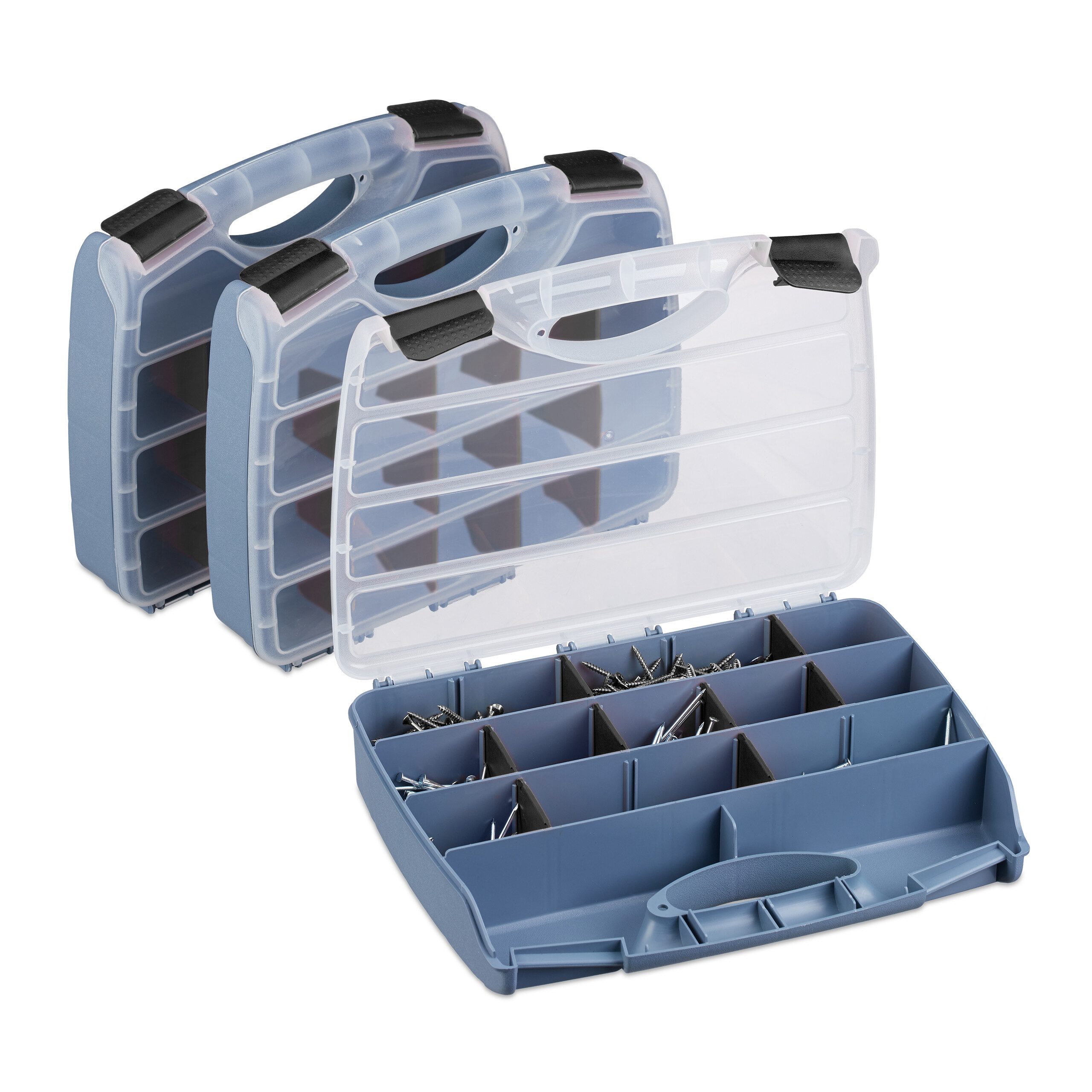 Werkzeugbox Sortierbox 3er Set