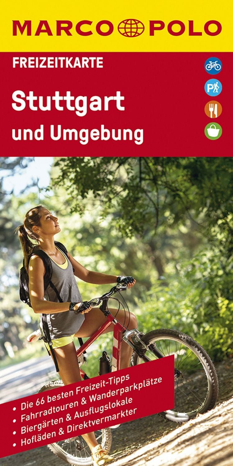 Reiseführer MARCO POLO Freizeitkarte 39 Stuttgart und Umgebung 1:100.000 1:100 000 diverse