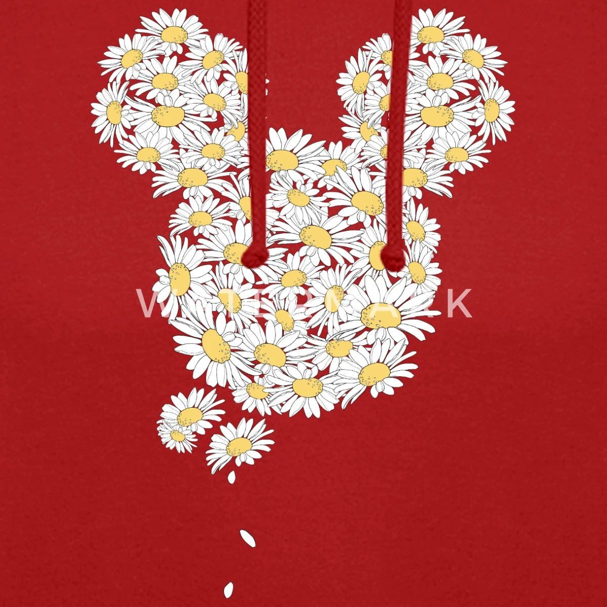 Spreadshirt Hoodie Mickey & Minnie Mickey Mouse Gänseblümchen Unisex Hoodie (1-tlg)