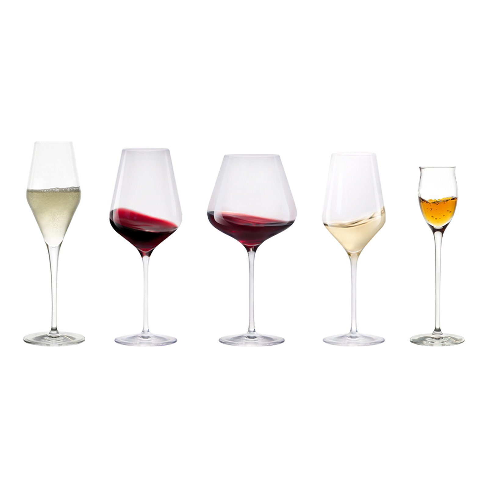Stölzle Glas Quatrophil Wein- und Sektgläser 30er Set, 30-tlg., Glas