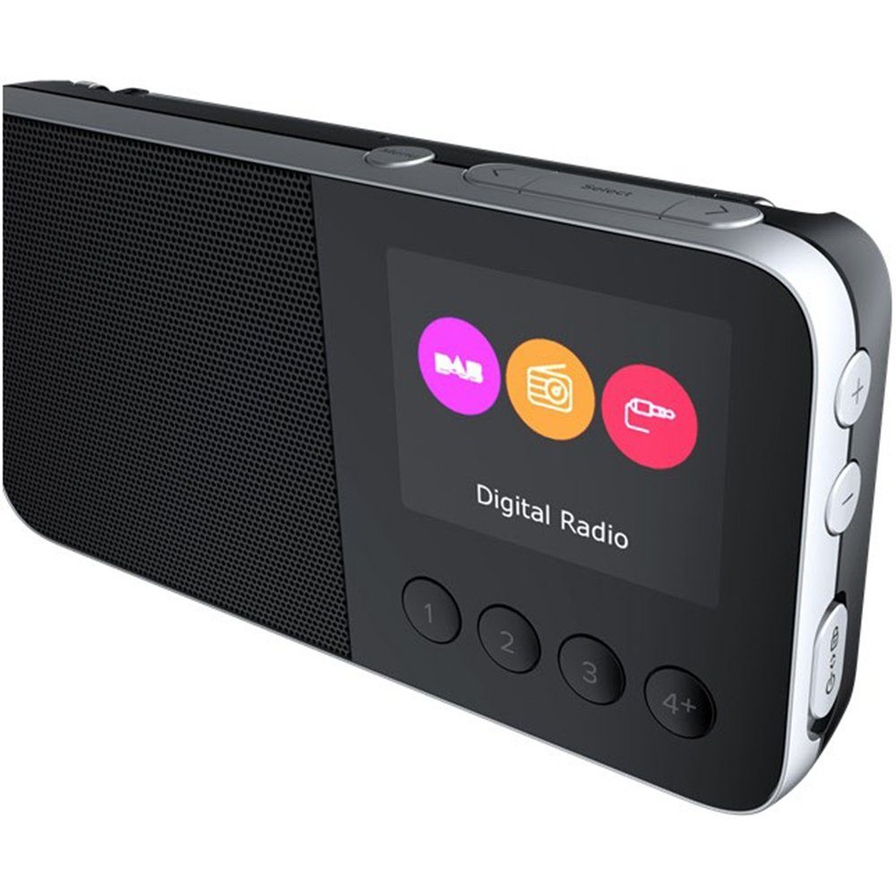 Digital BT-Taschenradio T4 Move DAB/DAB+ Radio Digitalradio Pure ( schwarz DAB)