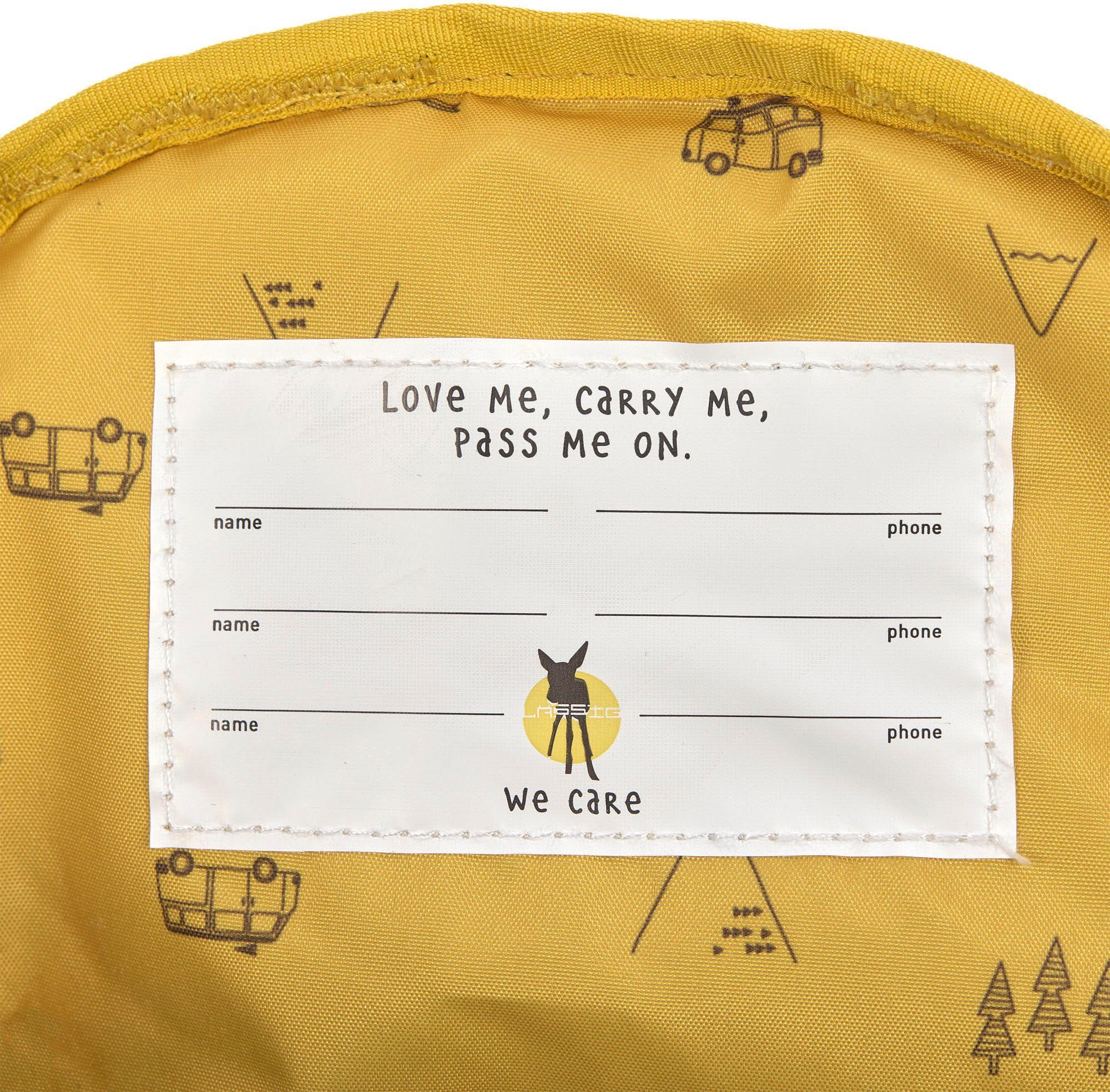 LÄSSIG Kinderrucksack Adventure, Bus, Mini Backpack, PETA-approved vegan