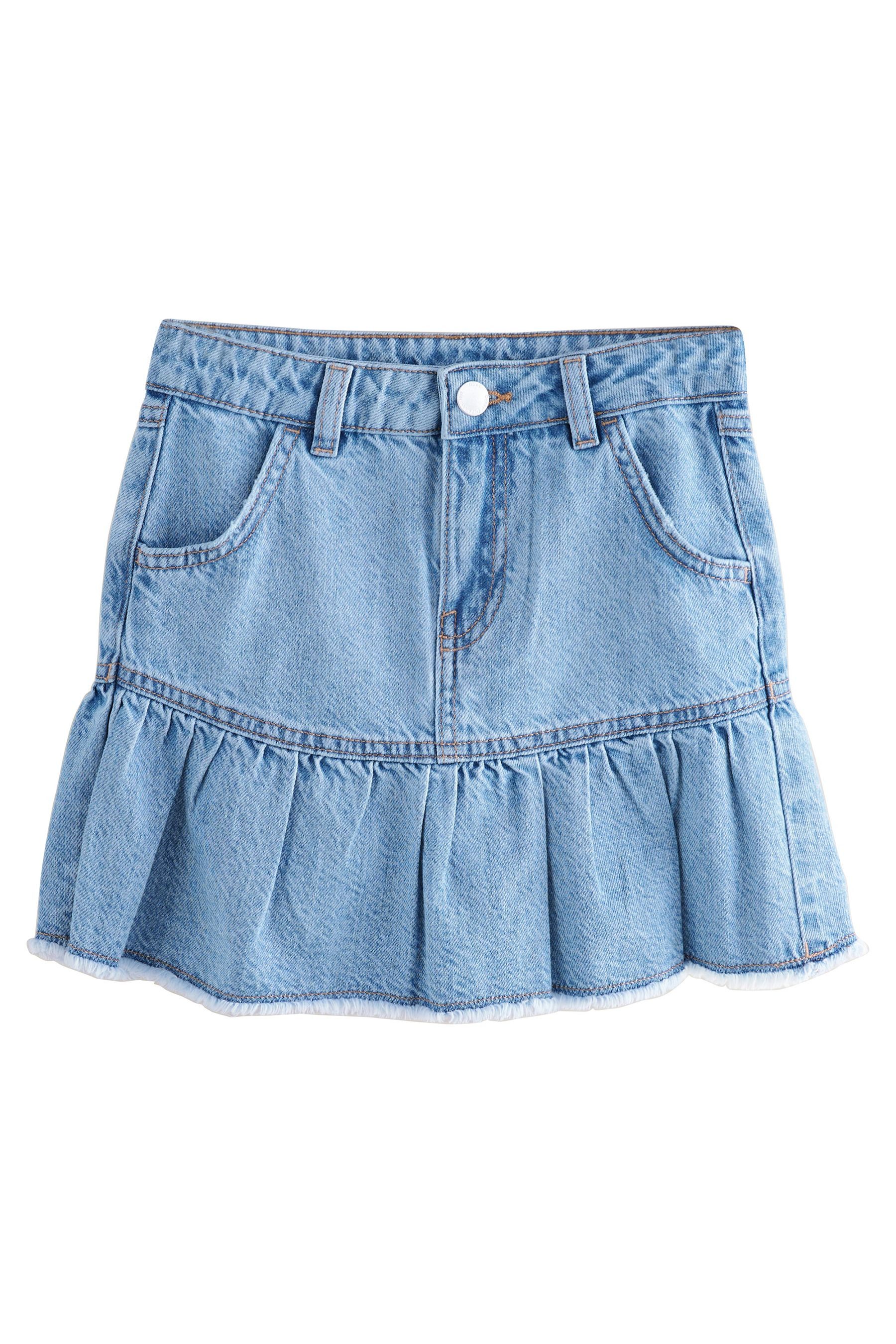 Next Jeansrock Denim-Rock aus 100 % Baumwolle (1-tlg)