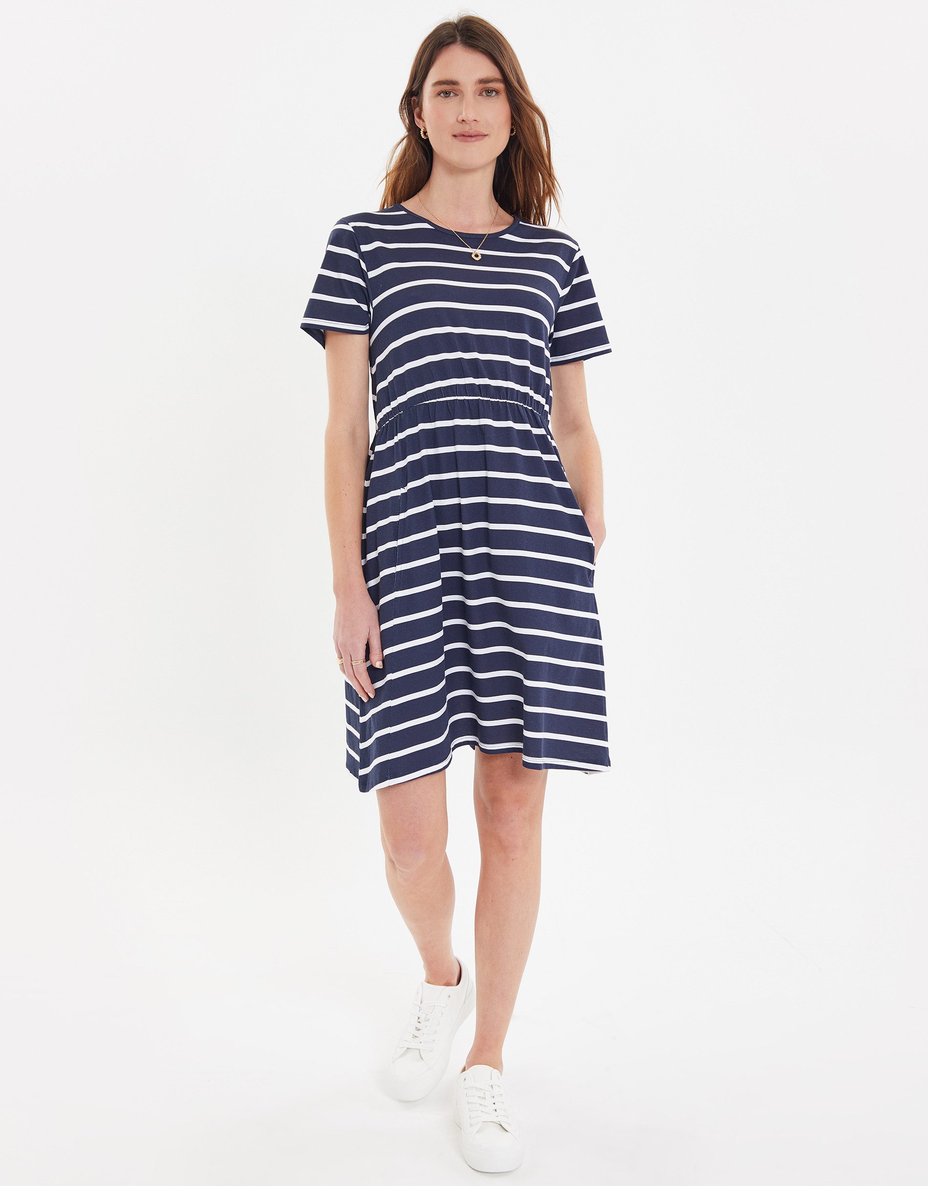 Threadbare Jerseykleid (1-tlg) mit Streifen günstig online kaufen