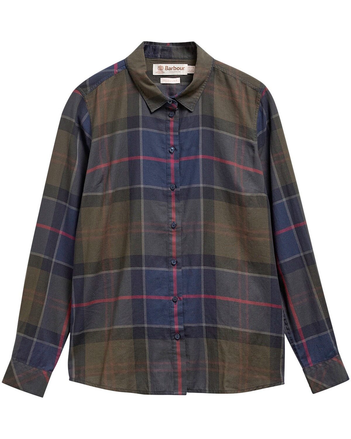 Barbour Hemdbluse Karobluse Bredon