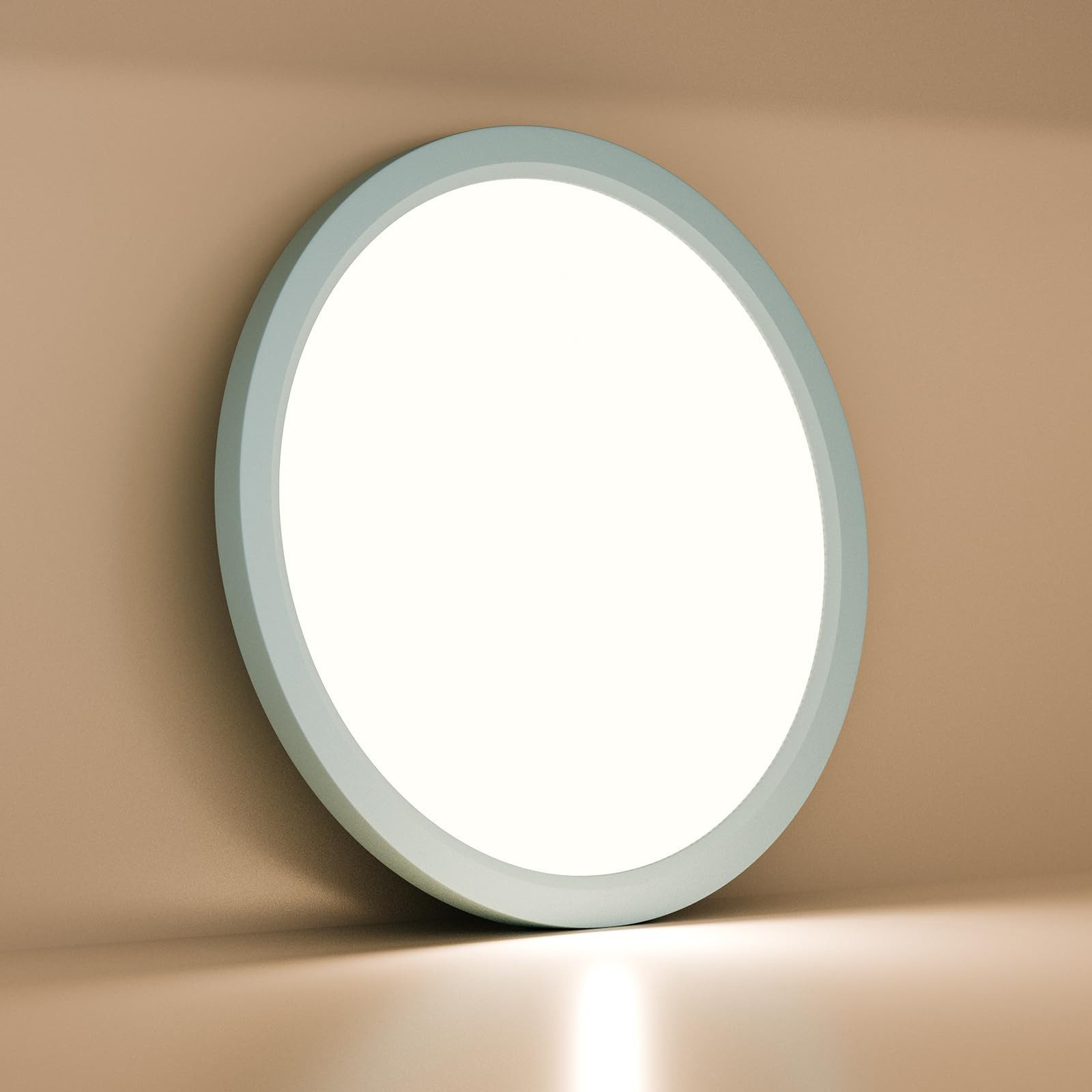 LQWELL LED Deckenleuchte Rund Flach LED günstig online kaufen