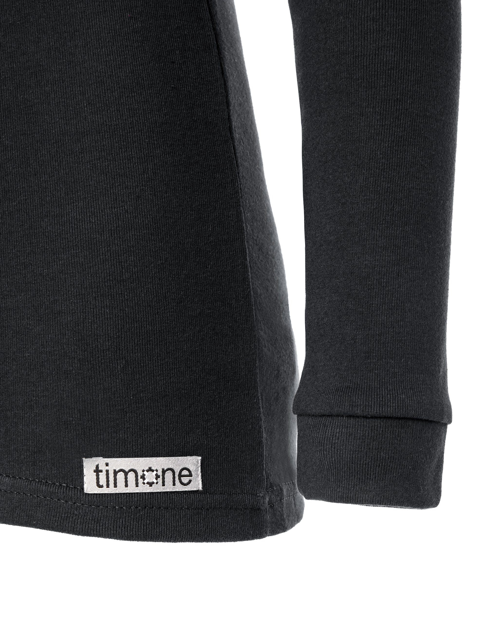 Set Unterwäsche Timone mit (Set, Unterhose) Schwarz Unterhemd Jungen