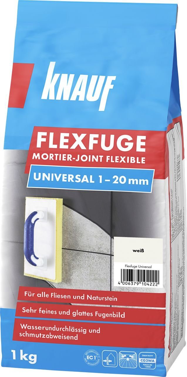 KNAUF Fugenmörtel Knauf Fugenmörtel Flexfuge Universal 1 - 20 mm