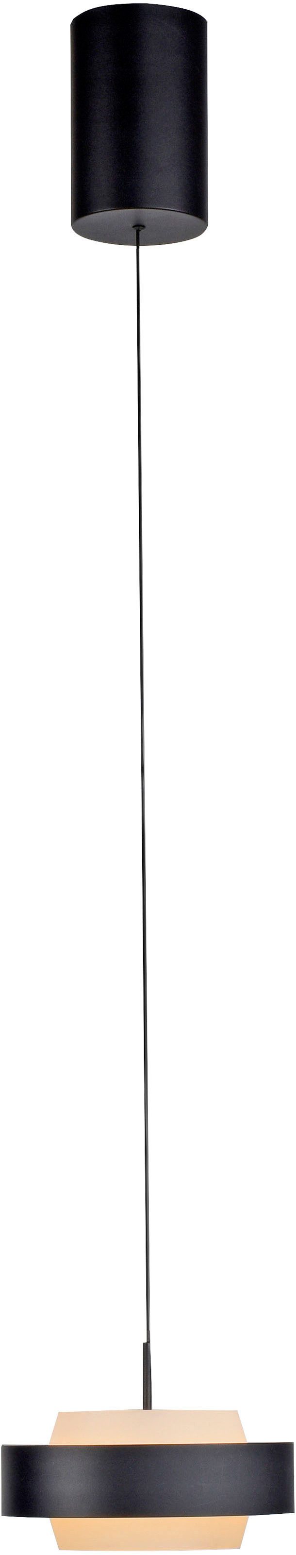 SCHÖNER WOHNEN-Kollektion LED Pendelleuchte ELMO, LED fest integriert, Warmweiß, SCHÖNER WOHNEN Kollektion, Comfort Lift, Dimmfähig per Tronicdimmer