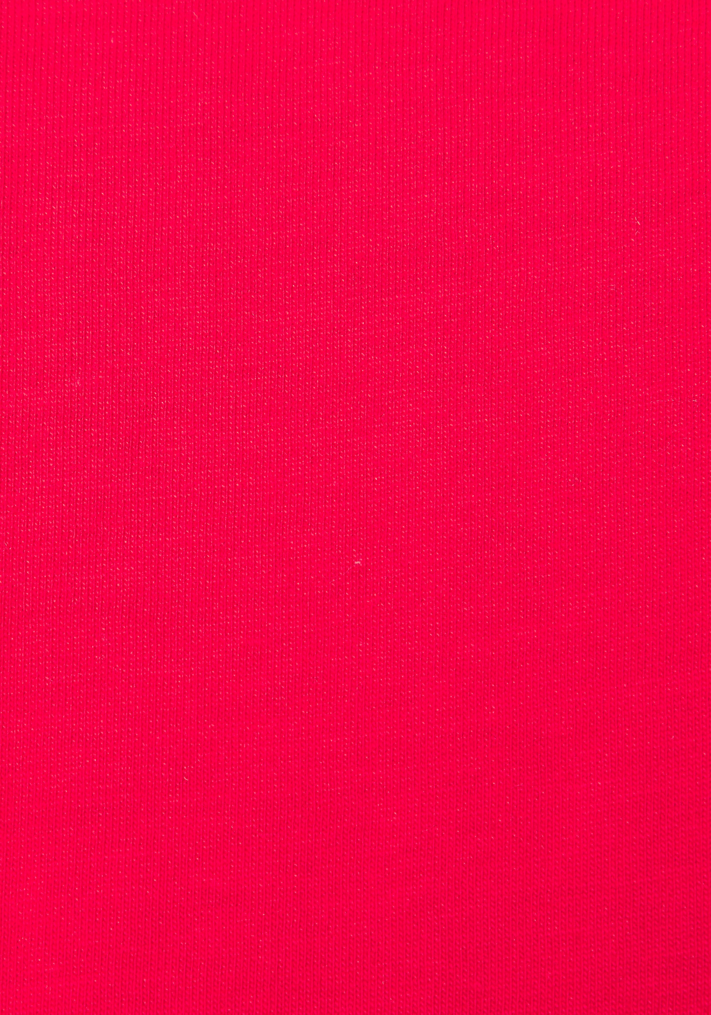 LASCANA T-Shirt mit süßer Herz-Stickerei, Kurzarmshirt aus Baumwolle, Muttertag