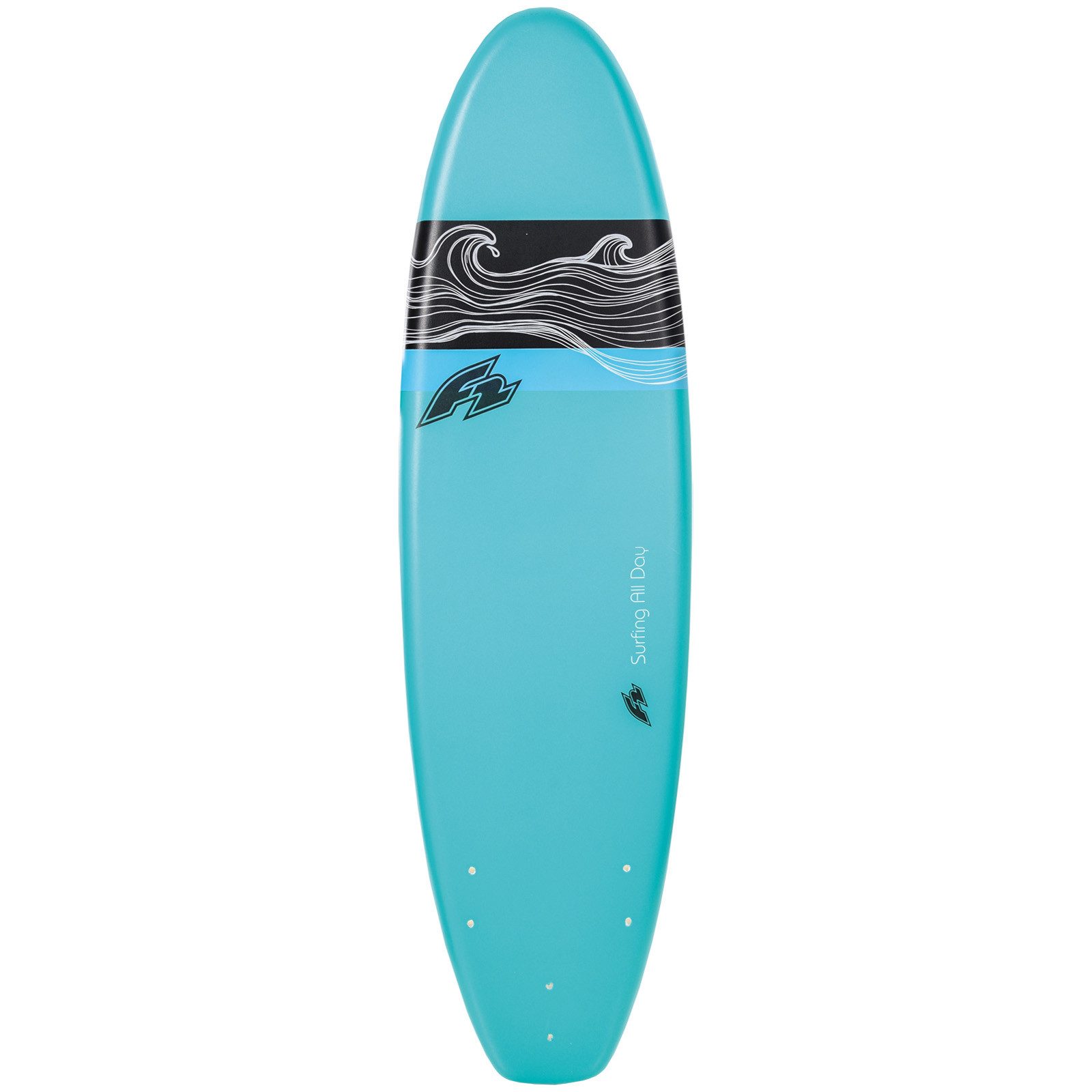 F2 Wellenreiter F2 Wellenreiter Softboard 6,6 Türkis 2024/25, Surfbrett