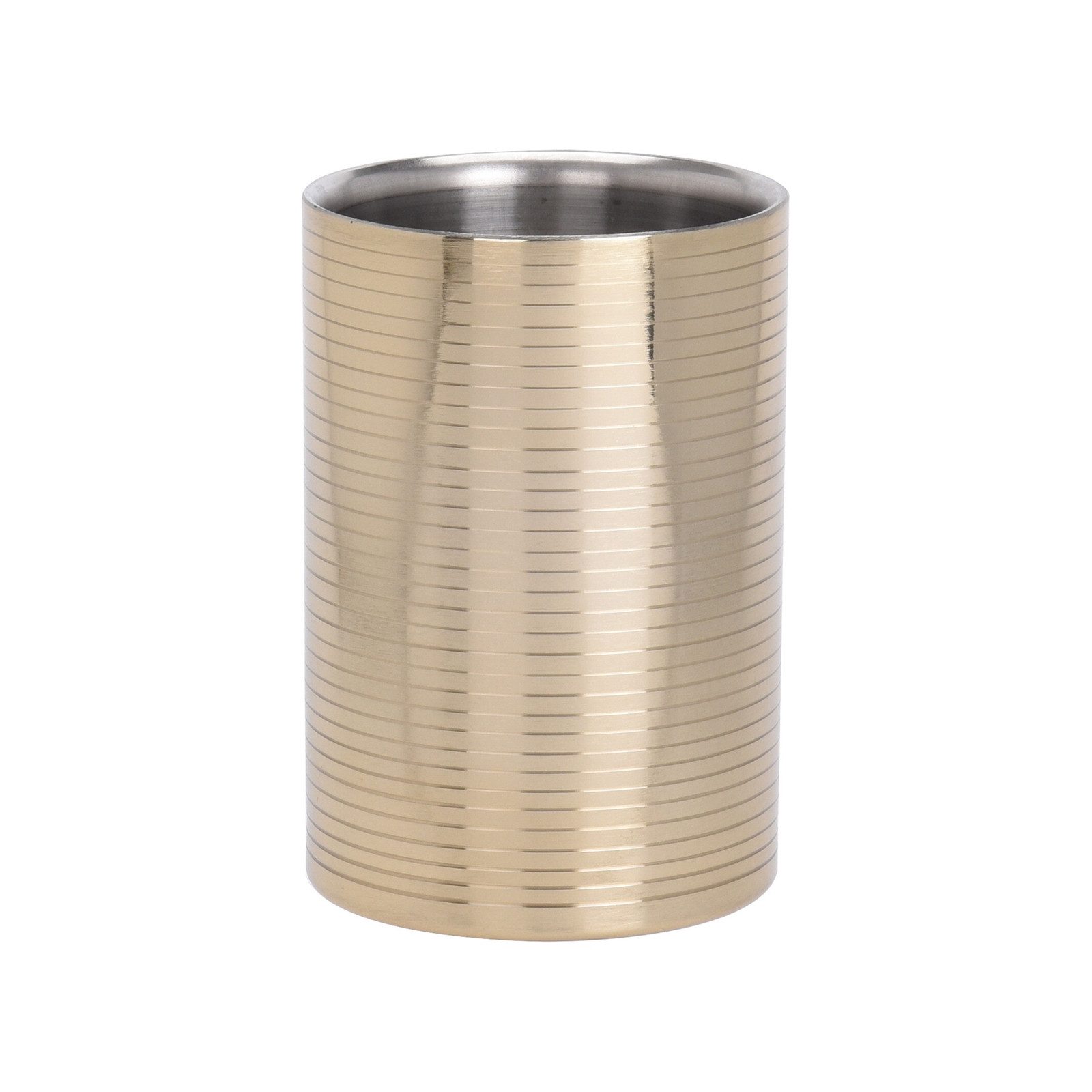 Neuetischkultur Weinkühler Weinkühler Edelstahl Gold, Eiseimer Flaschenkühler